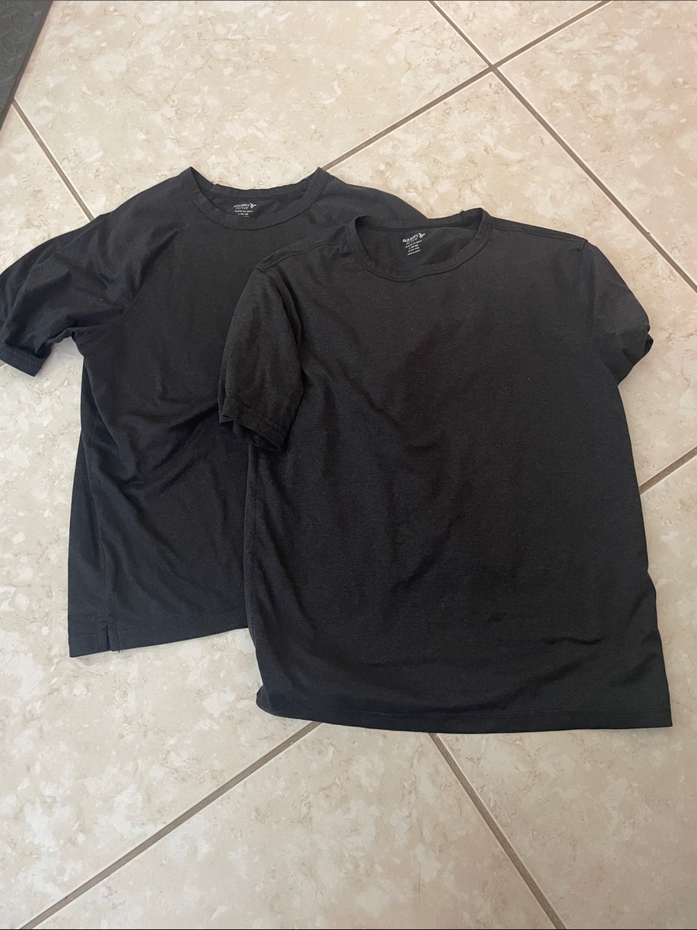 Old Navy Black Short Sleeve Tee Set - Kids
